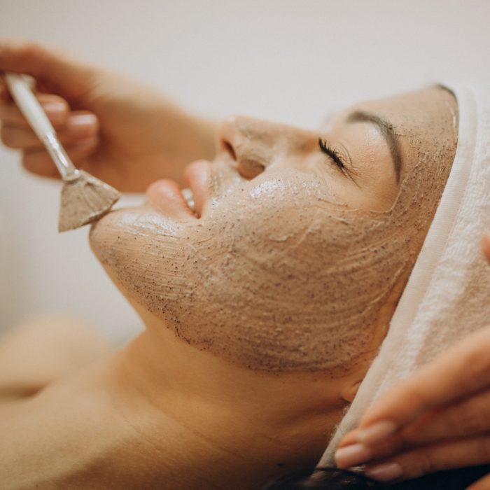 image of a facial
