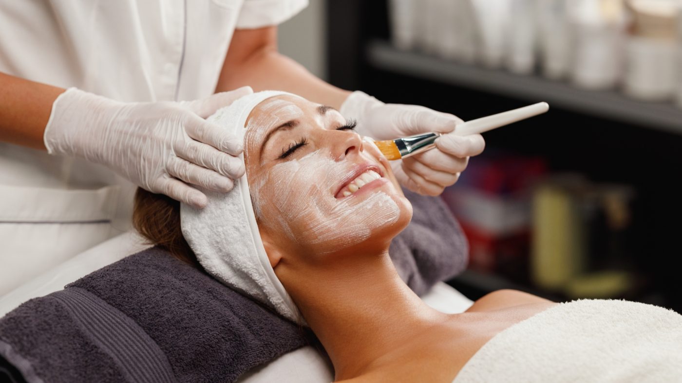 image of a facial